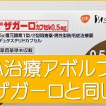 AGA治療薬アボルブはザガーロと同じ