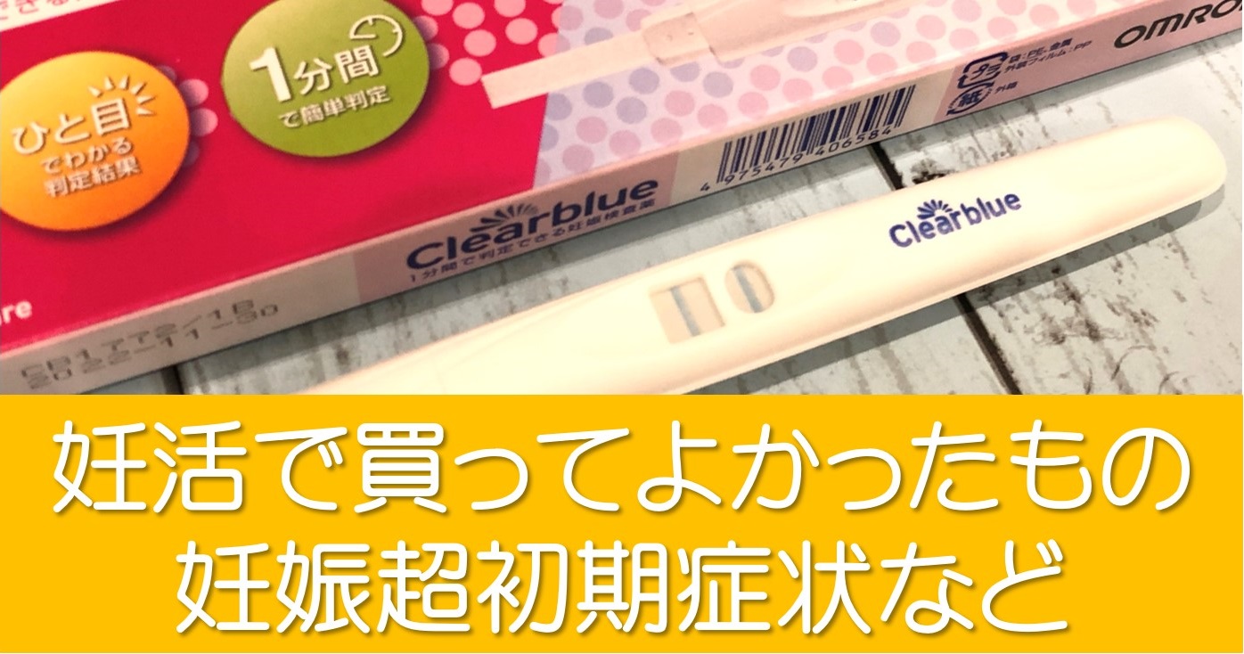 妊活で買ってよかったもの3選 妊娠超初期症状やフライング検査のことも 妊活ブログ ほしみみblog