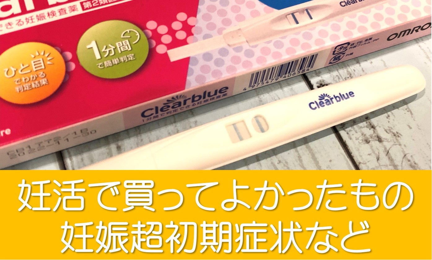 超 初期 ブログ 妊娠 症状